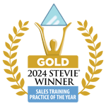 2024 Gold Stevie Award: Sales Training Practice of the Year