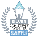 2024 Silver Stevie Award: Thought Leadership in Sales