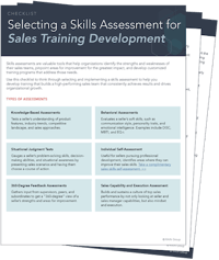 Skills Assessments for Sales Training