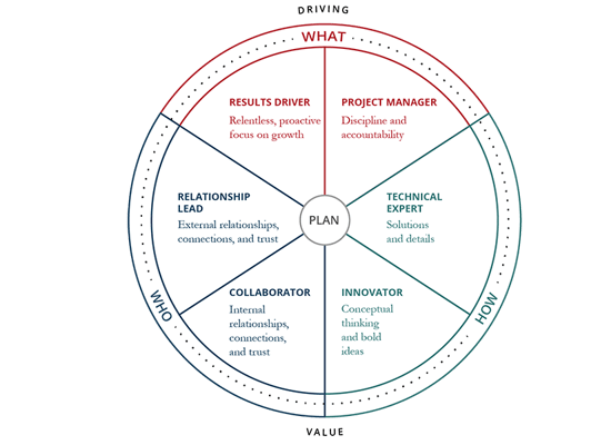 Strategic Account Management Roles Circle